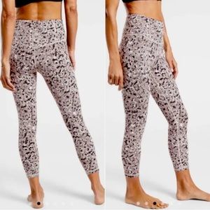 Athleta Black and White Patterned Leggings